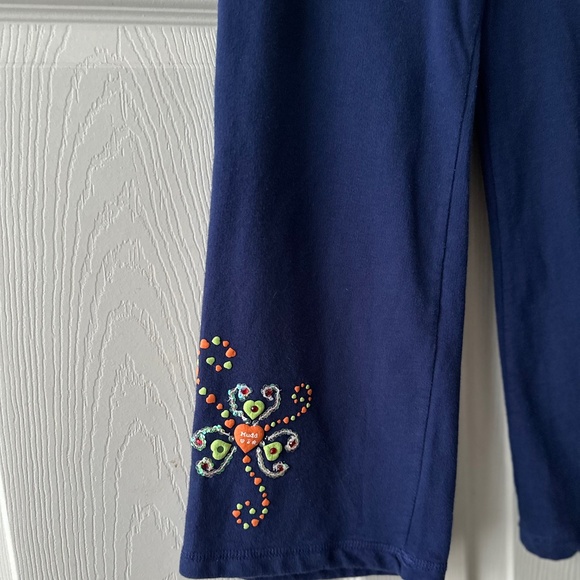 Mudd Girls, Navy blue sweat pant with draw string, Size M - Picture 2 of 4